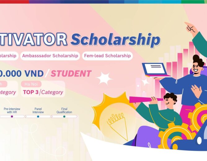 HỖ TRỢ TRUYỀN THÔNG HỌC BỔNG ACTIVATOR SCHOLARSHIP – ENDEAVOR FOR FUTURE JOURNEY DO BOSCH VIỆT NAM TÀI TRỢ