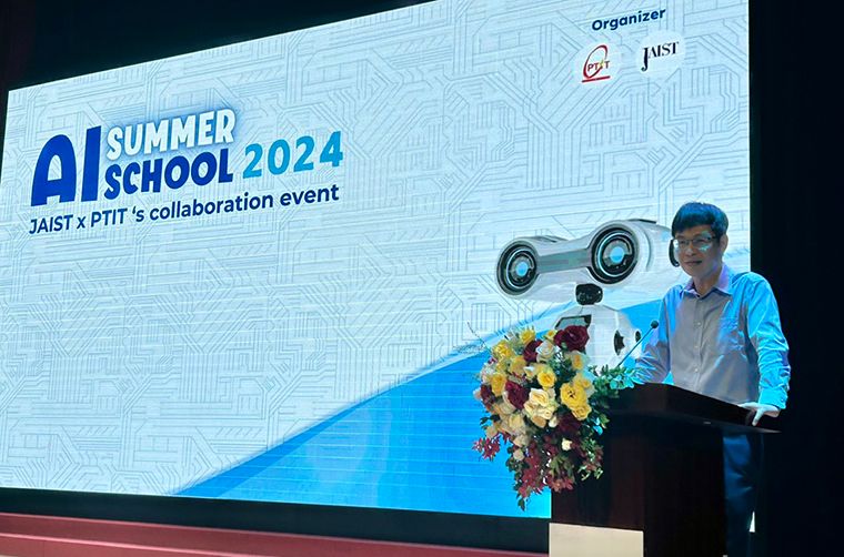 Khai mạc AI SUMMER SCHOOL 2024 – JAIST x PTIT ‘s collaboration event