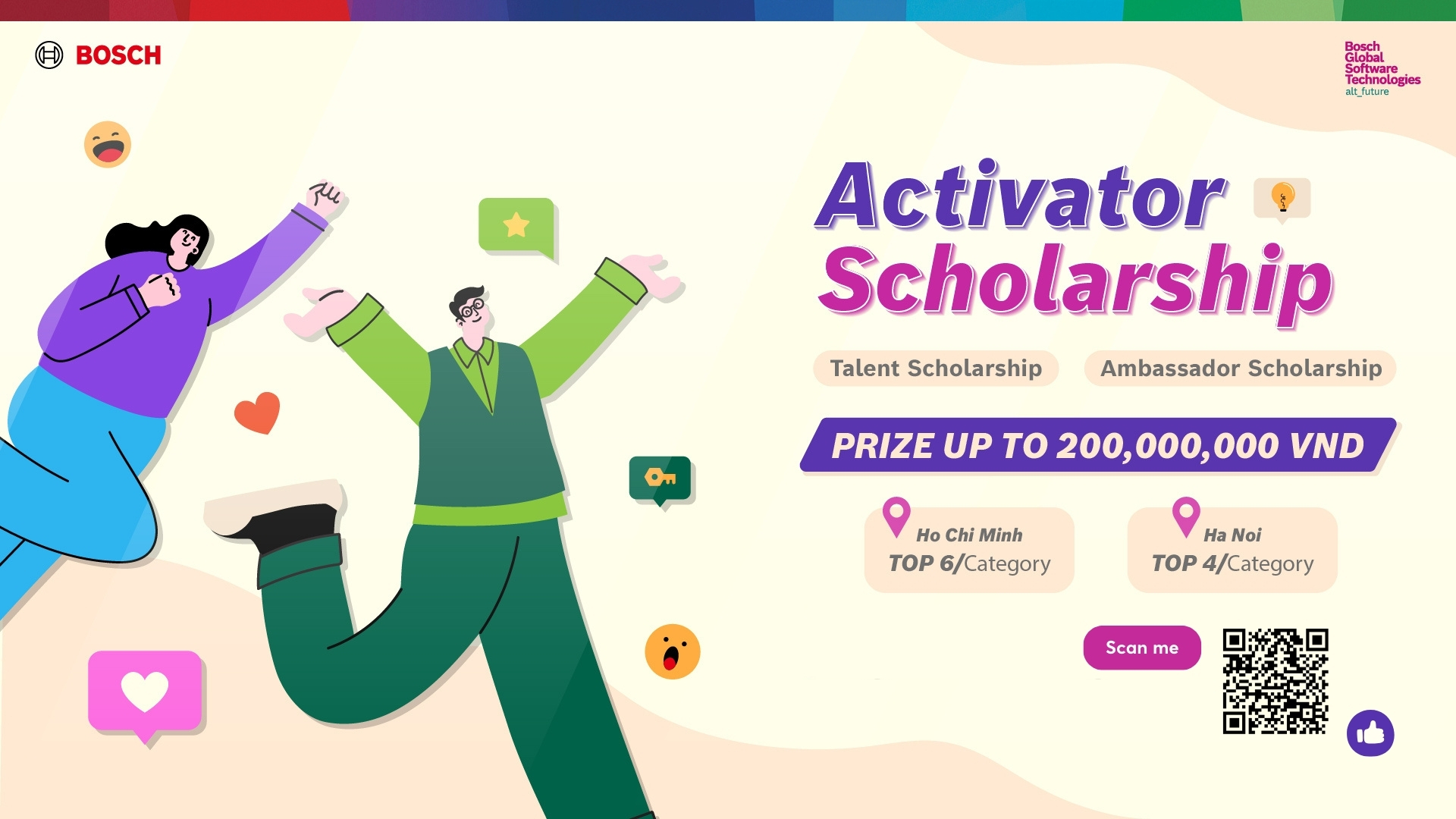 Chương trình học bổng Activator Scholarship