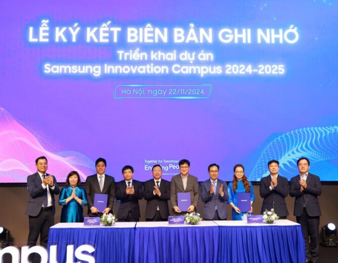 Samsung Vietnam officially launched the Samsung Innovation Campus 2024–2025