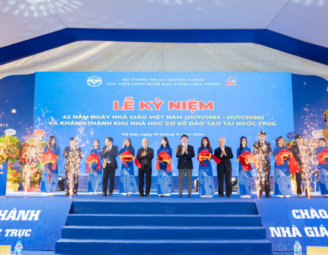 PTIT Celebrated the Inauguration of Ngoc Truc Campus on Vietnamese Teachers’ Day