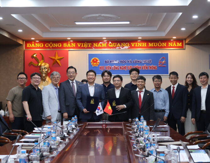 PTIT cooperates with Meshlink (Korea) in training and research in the field of semiconductors