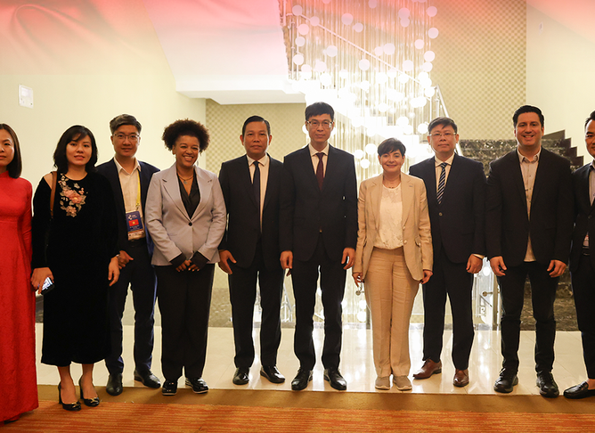 PTIT’s delegation attended the inauguration ceremony of the National University of Sciences of Venezuela