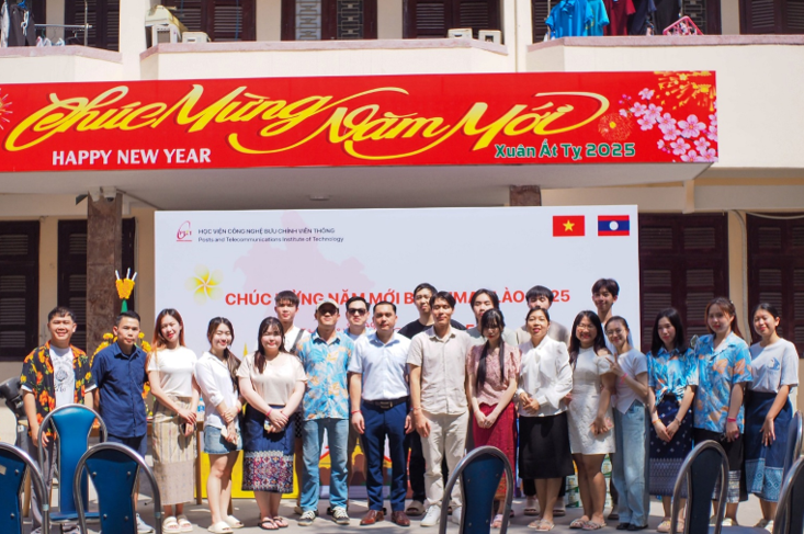 A vibrant year 2025 for the international student community at the Posts and Telecommunications Institute of Technology