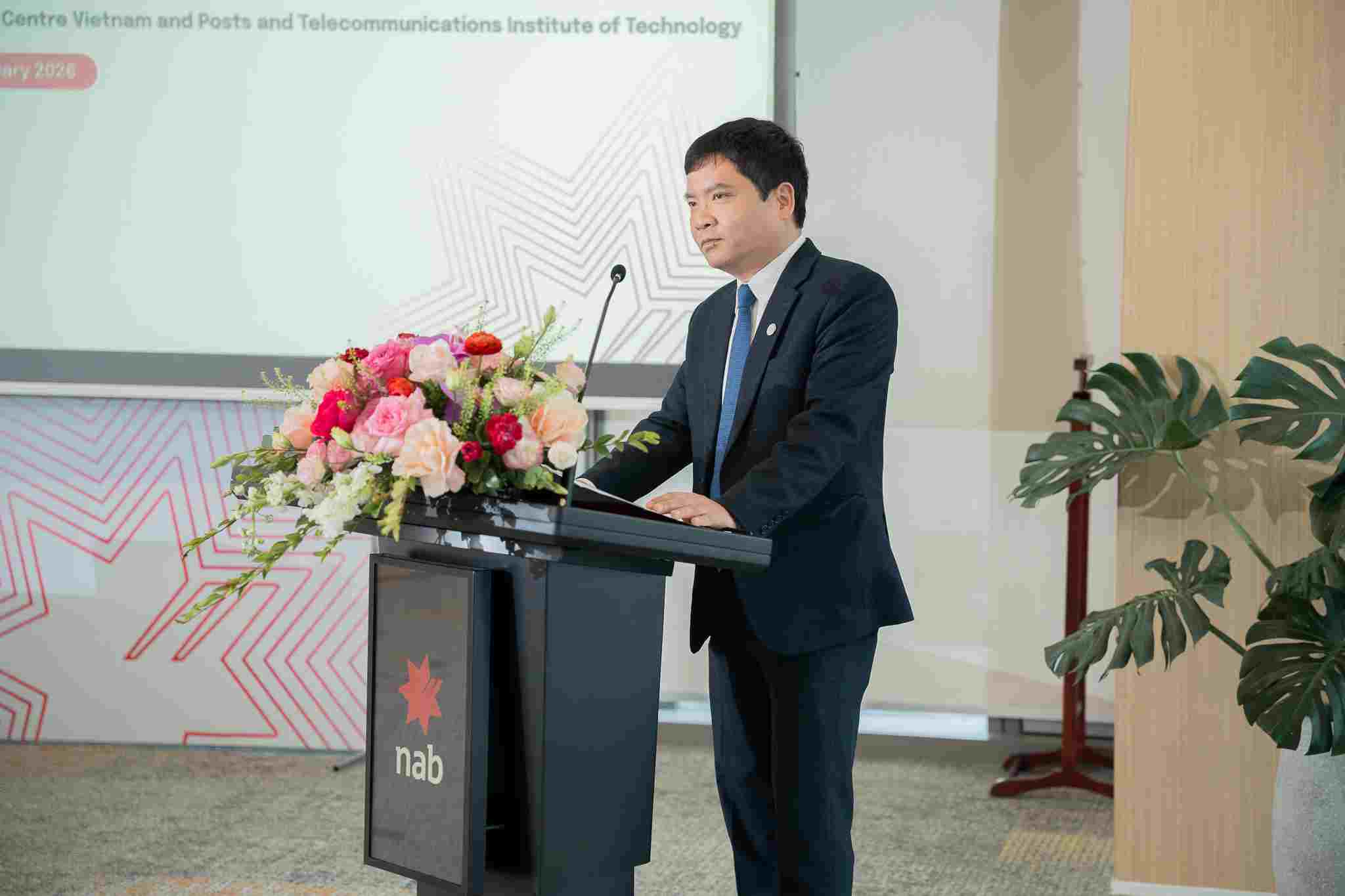 Assoc. Prof. Dr. Dang Hoai Bac, President of PTIT’s Remarks