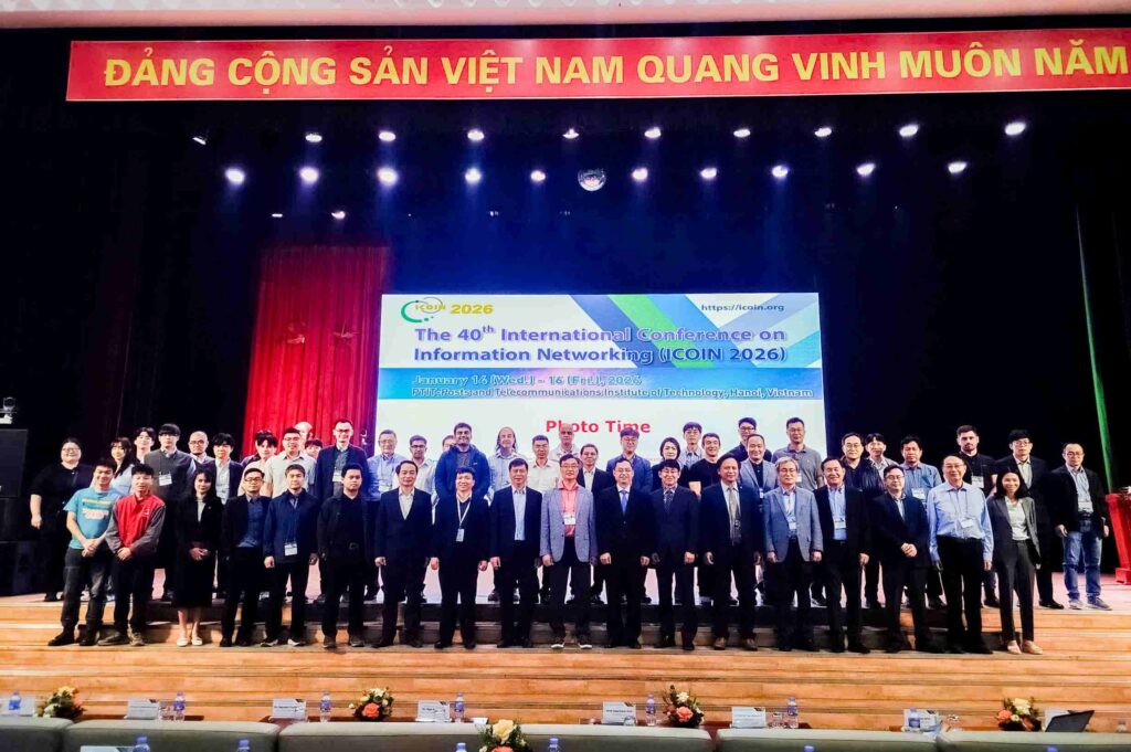 ICOIN 2026 Conference at PTIT – Marking 40 Years of Global Network Technology Development