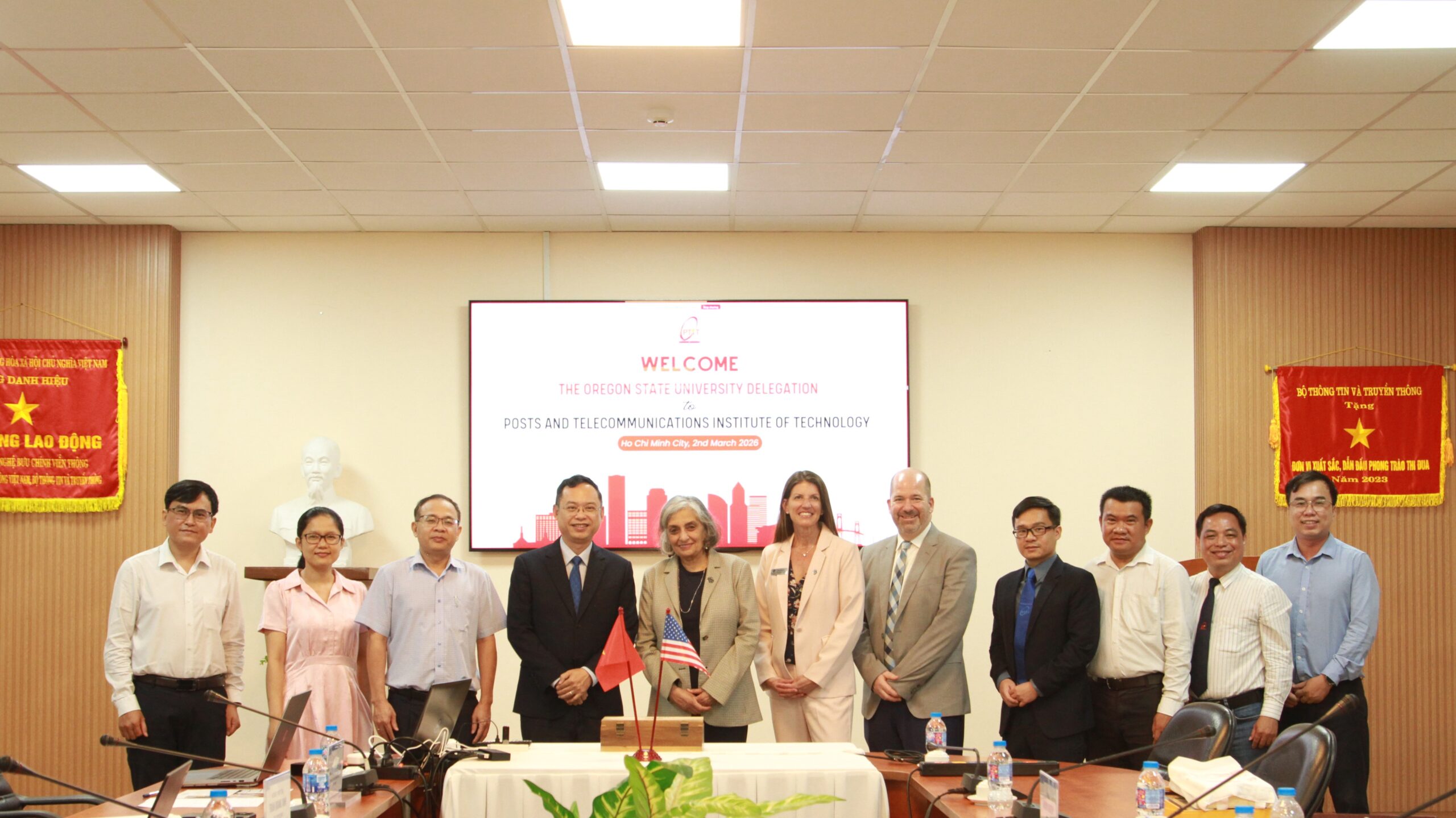 PTIT and OSU at the meeting.