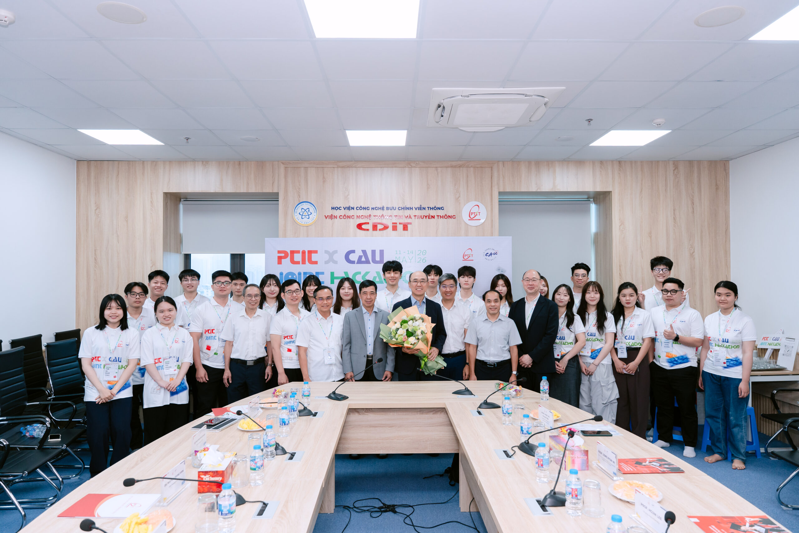 Opening Ceremony of the “PTITxCAU Joint Hackathon 2026”