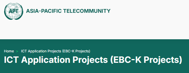 Thông báo đề xuất dự án hợp tác ICT trong khuôn khổ Chương trình APT – EBC-K Project 2026