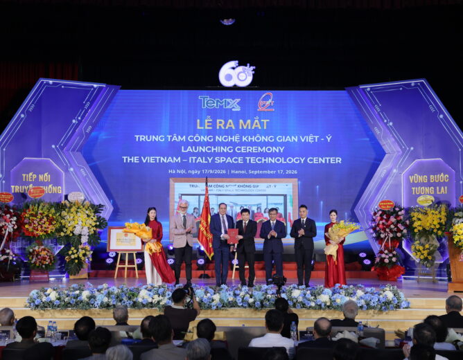 Học viện Công nghệ Bưu chính Viễn thông và Tập đoàn Temix ký kết hợp tác lần thứ hai, thành lập Trung tâm Công nghệ Không gian Việt Nam – Ý